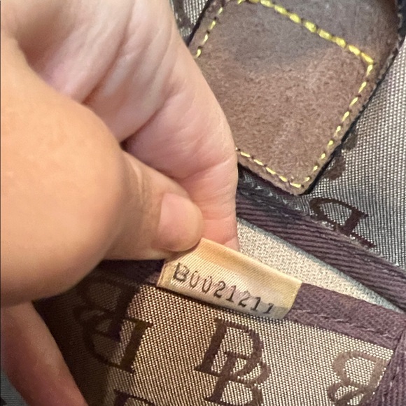 Dooney & Bourke Signature Tassel Tote Bag - Picture 14 of 15